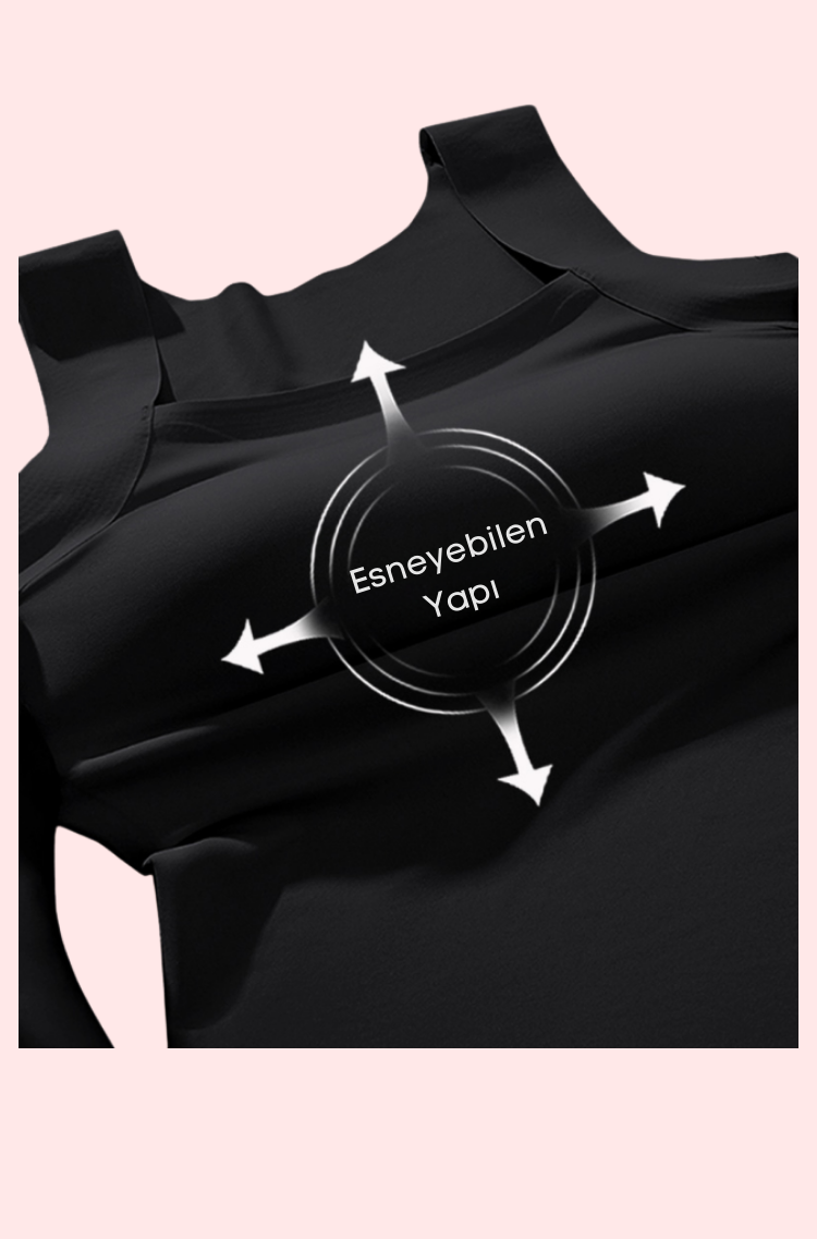 Chicme™ Lined Tank Uzun Kol